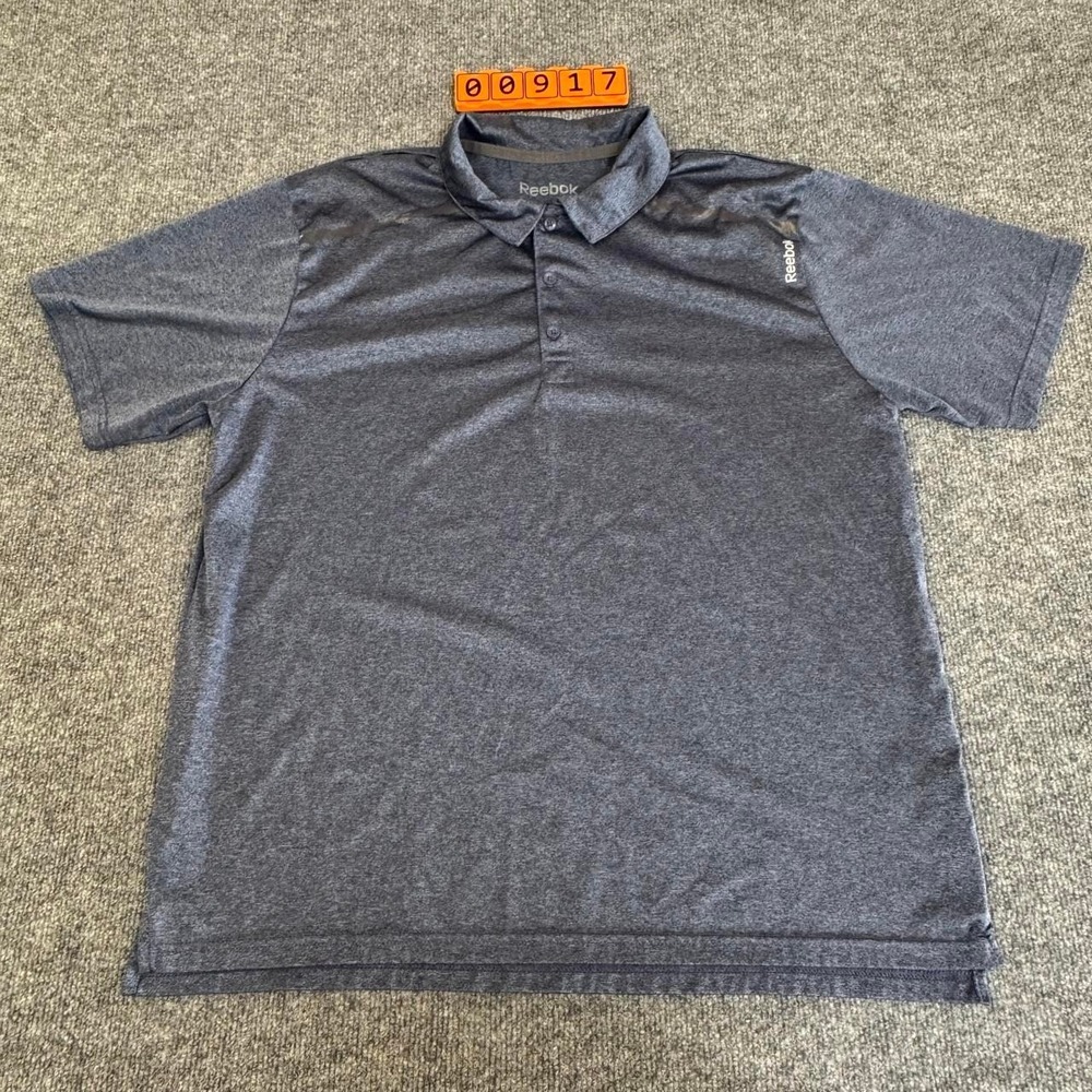 Reebok Gray Polo Shirt. Size: Large